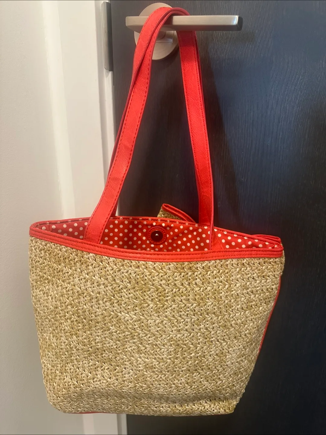 *Like New* Straw Purse image indicator(2)