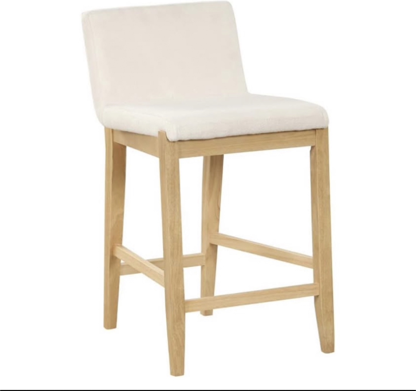 Nathan James Amelie Bar Stool - Cream
