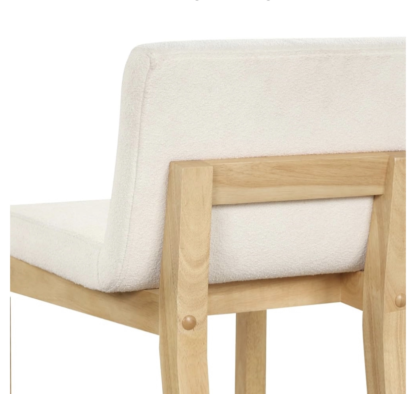 Nathan James Amelie Bar Stool - Cream - photo 4