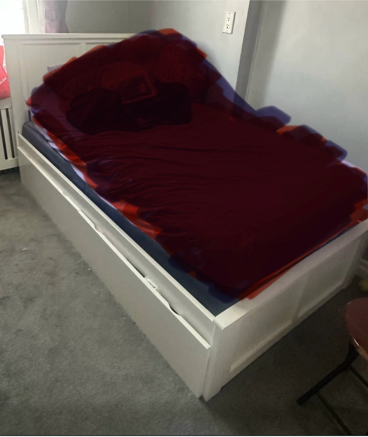 IKEA Hemnes White Twin Bed Frame with Slats - photo 2