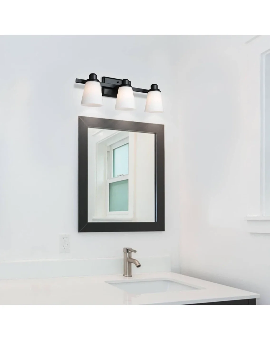 Xinbei Lighting Bathroom Vanity Light - Matte Black image indicator(4)