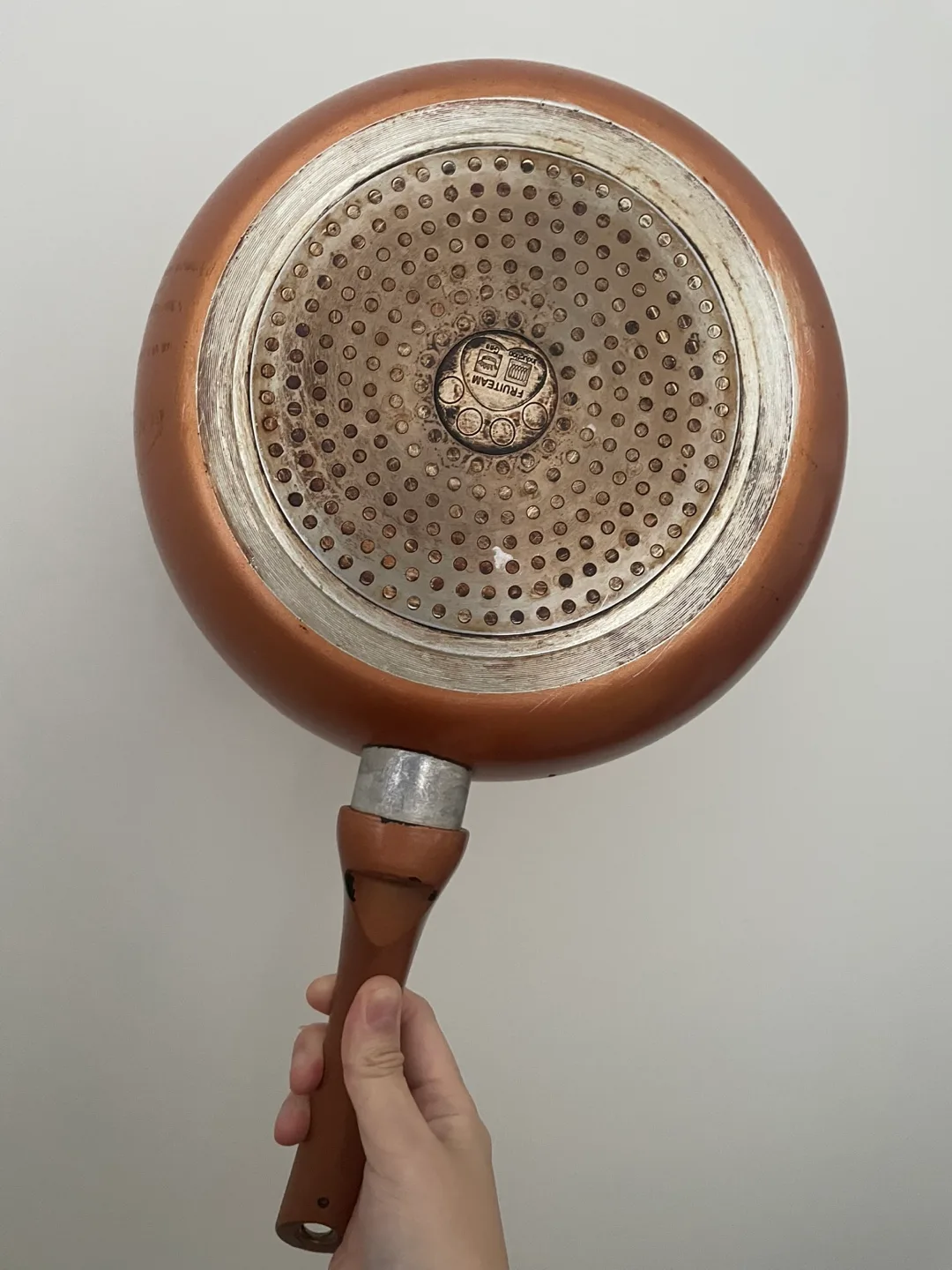 🥕 Used Copper Coloured Frying Pan image indicator(2)