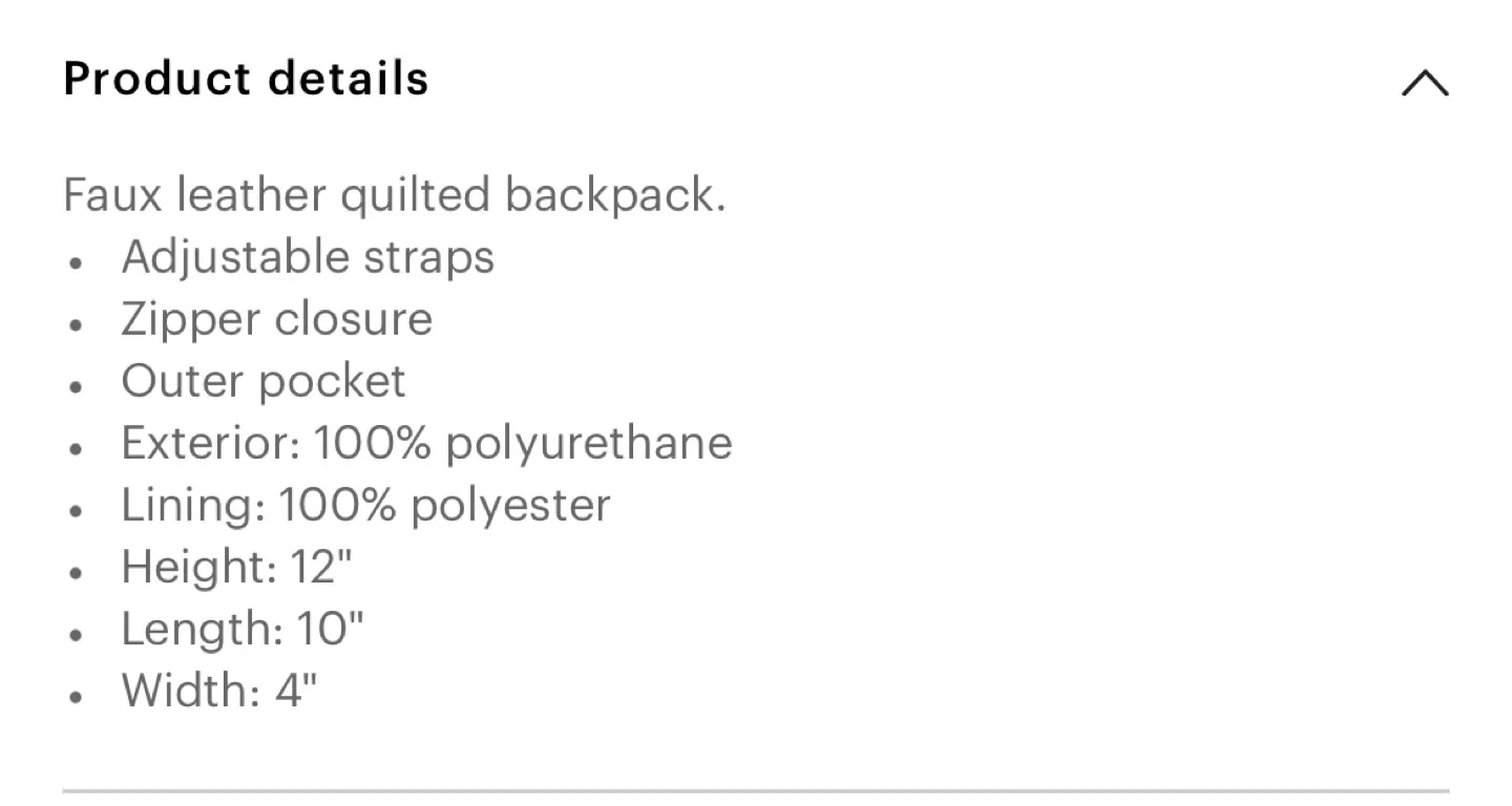 Aldo Black Quilted Mini Backpack image indicator(8)