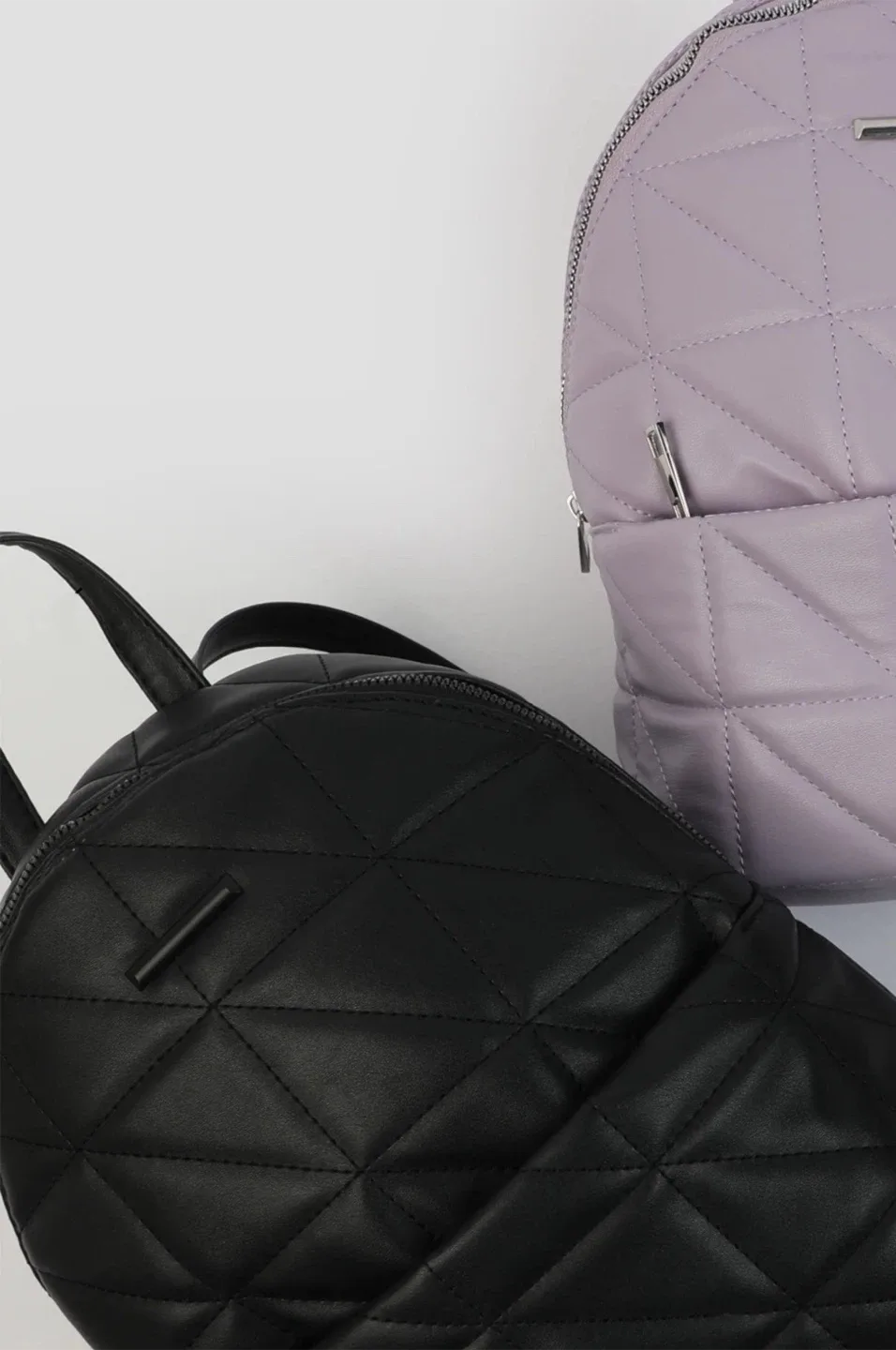 Aldo Black Quilted Mini Backpack image indicator(7)
