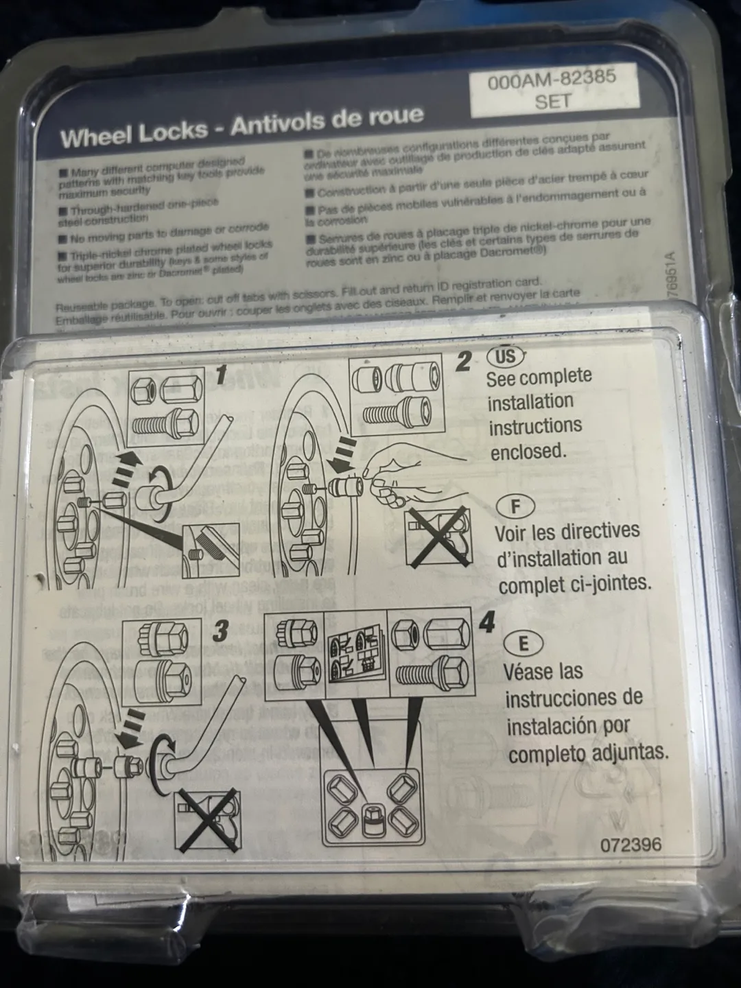Hyundai Wheel Locks - Antivols de roue image indicator(2)