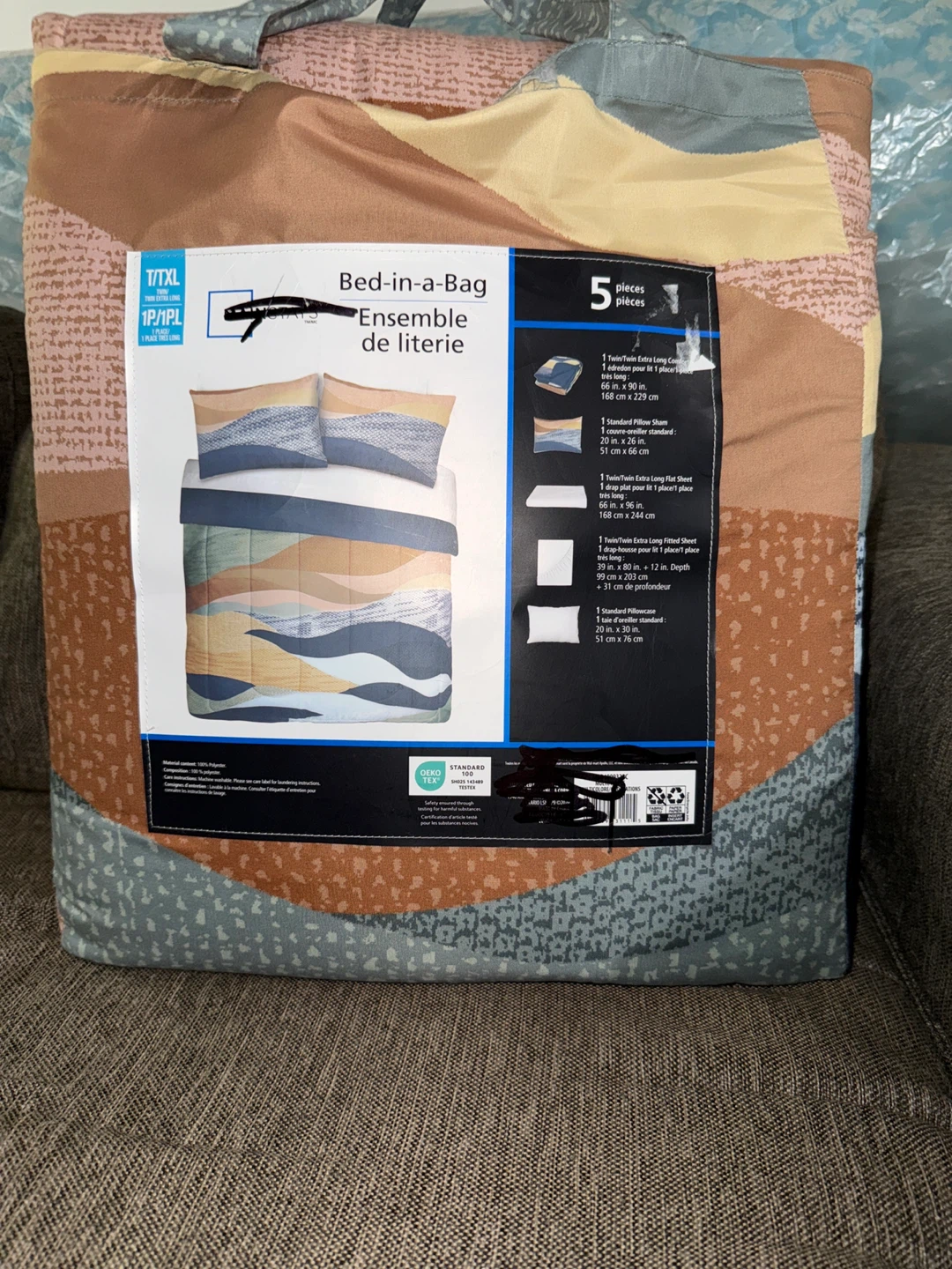 T/TXL Bed-in-a-Bag - 5 Piece Ensemble