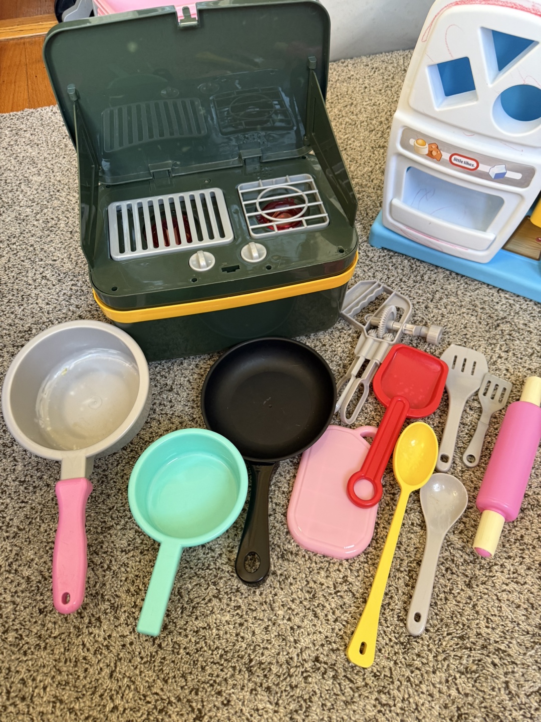 Kids Pretend Play Kitchen & Food Set - photo 2