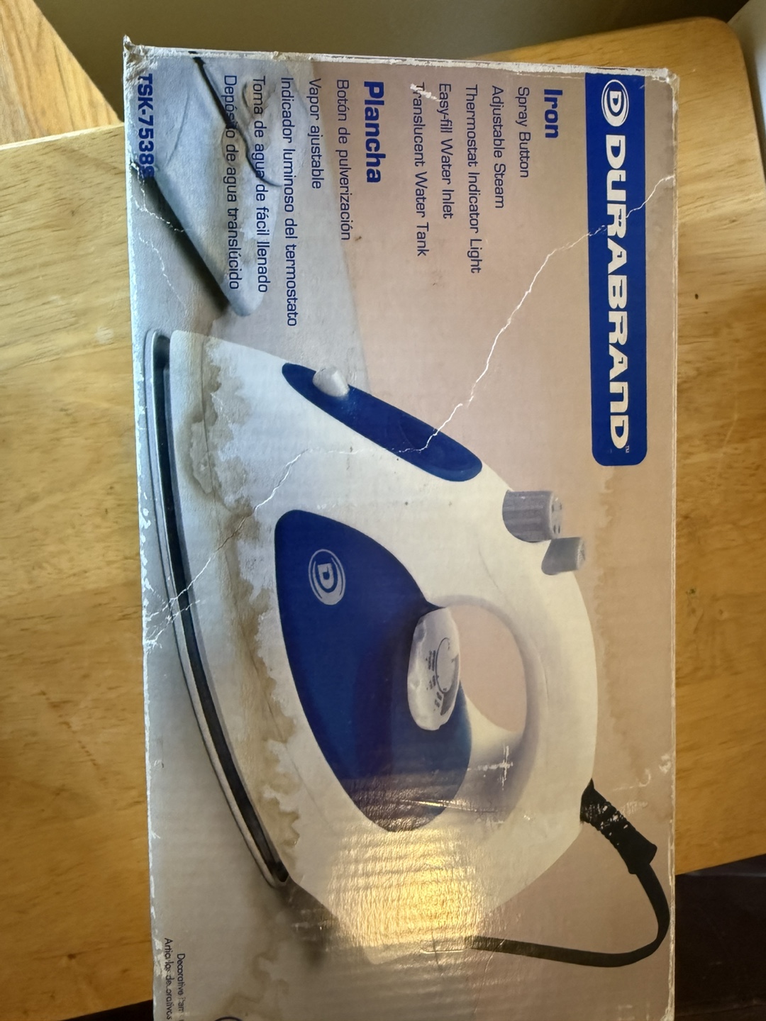 Durabrand Iron - Adjustable Steam