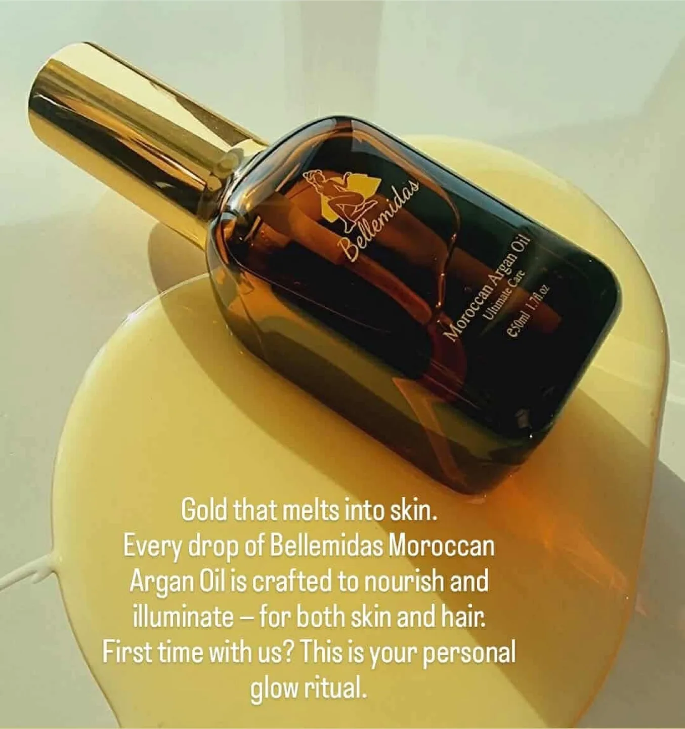 Belledmida Moroccan Argan Oil-Serum 10ml,50m,100ml image indicator(2)