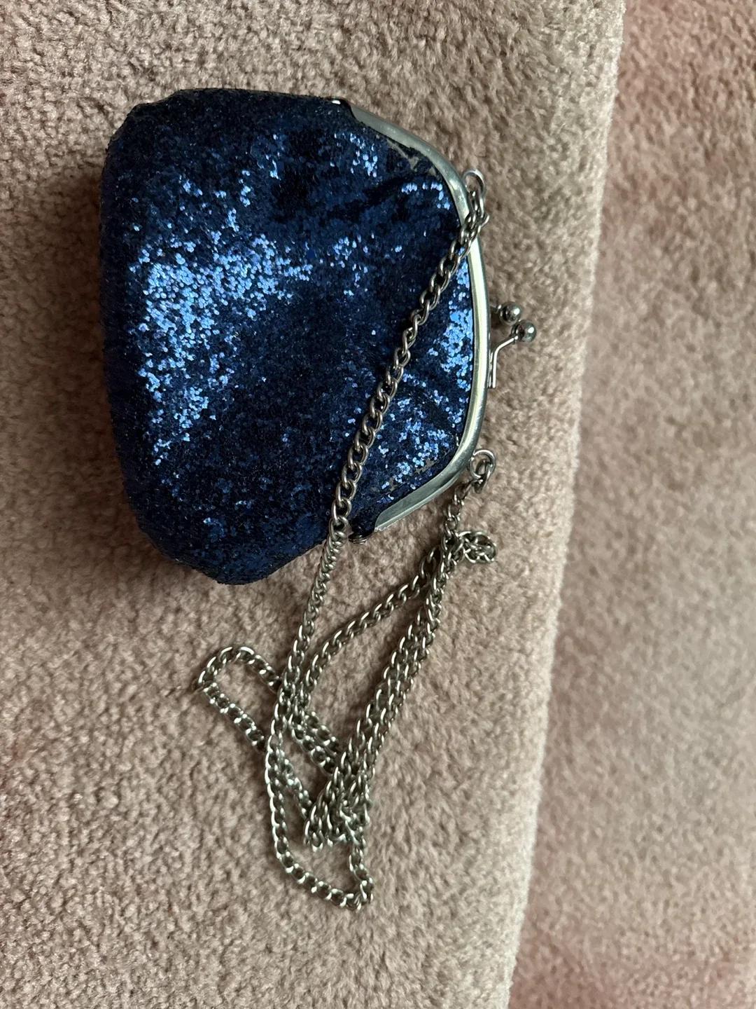 The Children's Place Blue Sequin Coin Purse 🥕 thumbnail