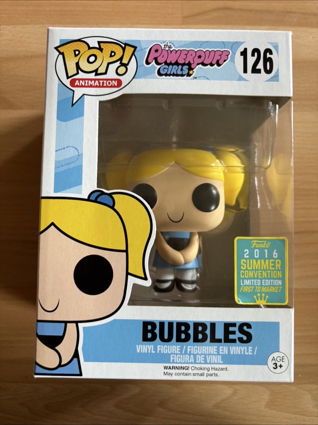 Funko Powerpuff Girls Bubbles SDCC Exclusive 2016