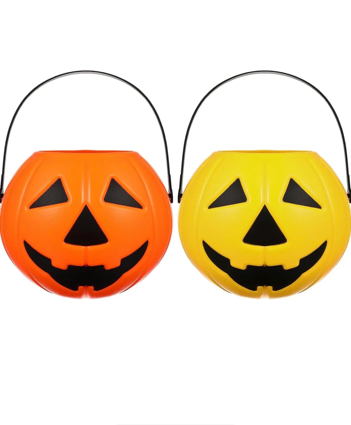 MAGICLULU 2pcs Trick-or-Treat Pumpkin Buckets thumbnail