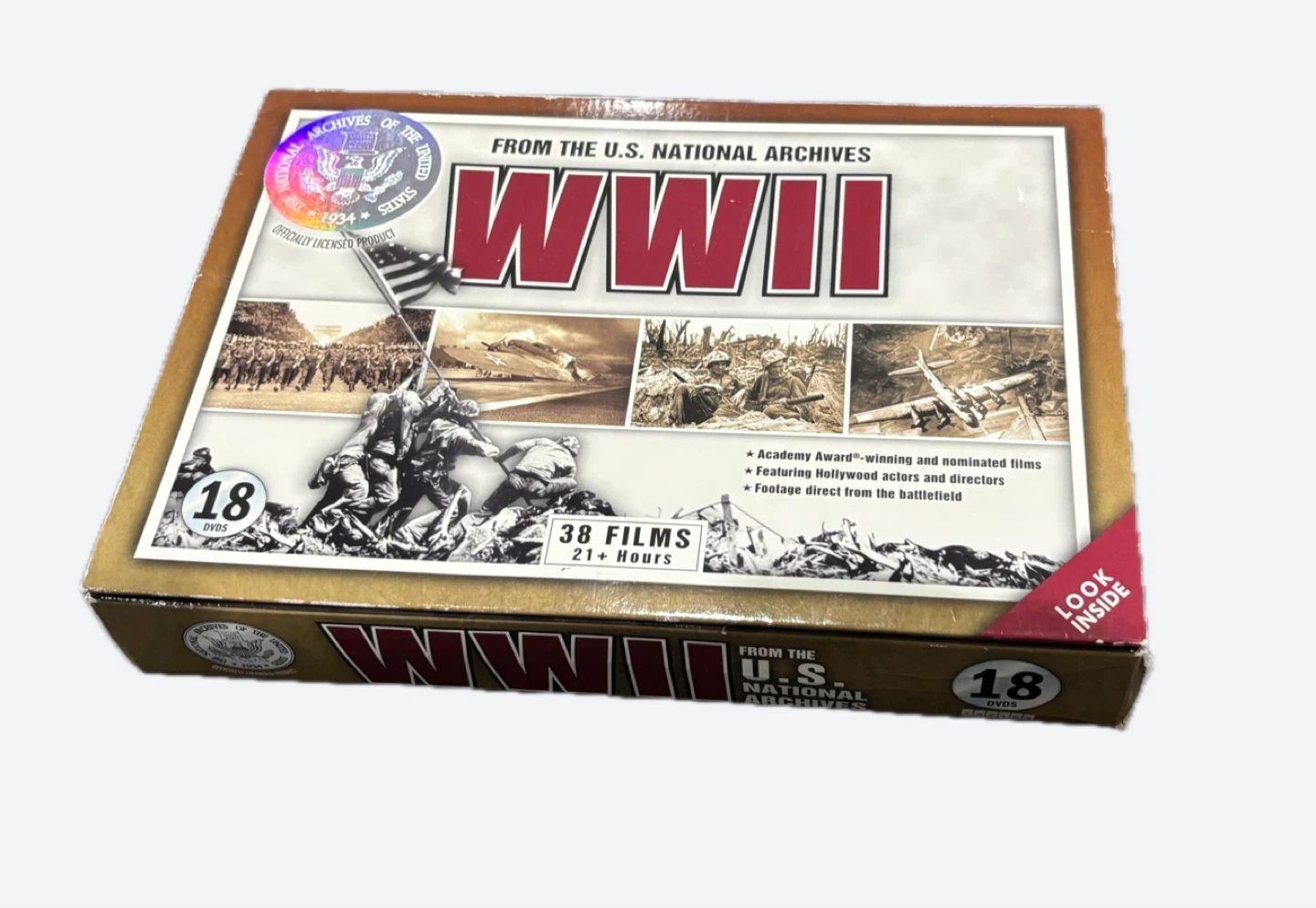 WWII Films from US National Archives - 18 DVDs