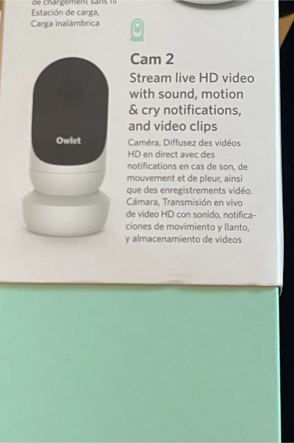 Owlet Cam 2 Baby Monitor - New in Box! image indicator(5)