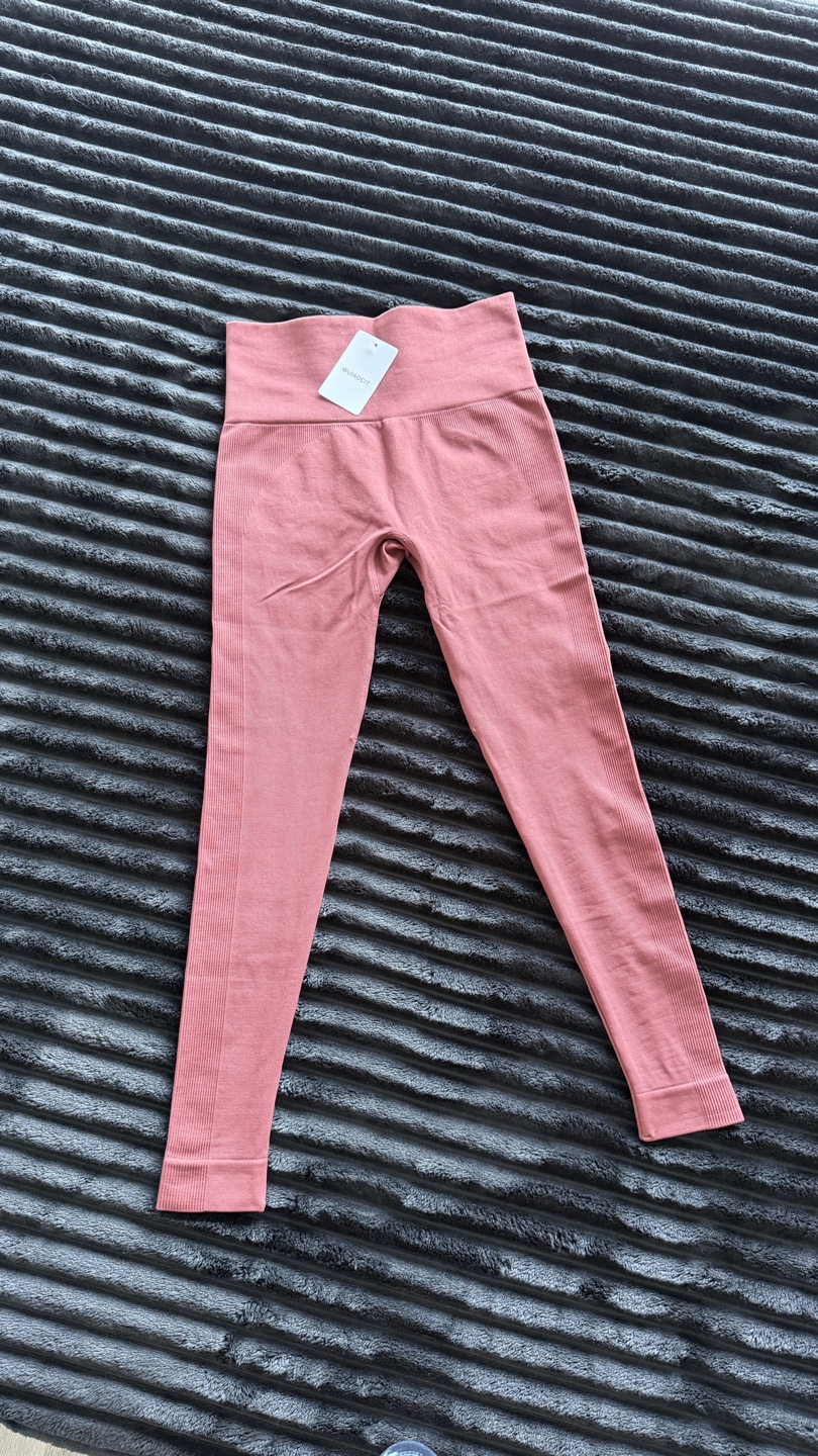 WUIOOCT Seamless Workout Leggings - Size Small
