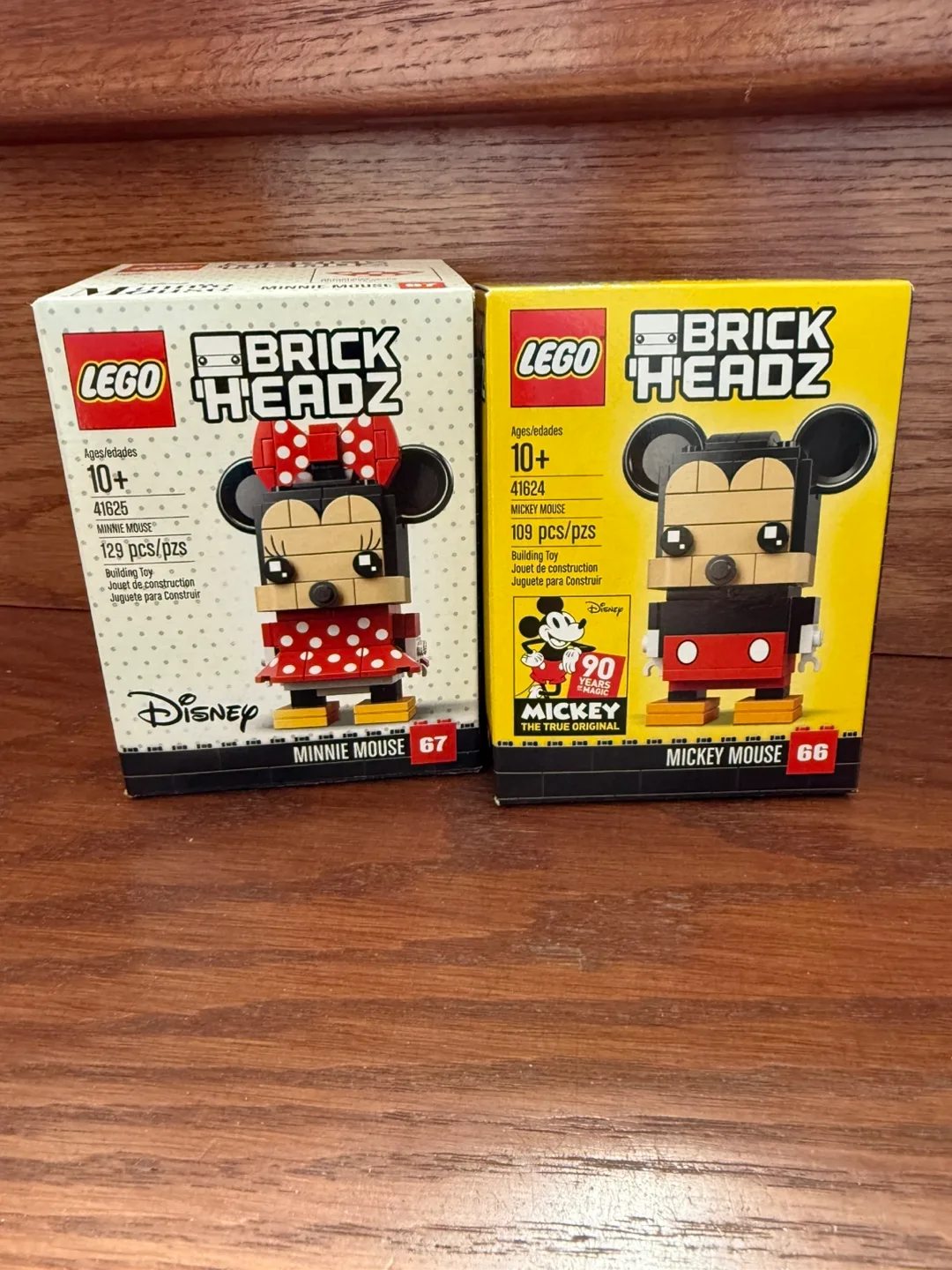 LEGO BrickHeadz Mickey Mouse & Minnie Mouse Set ($50 each) image indicator(2)
