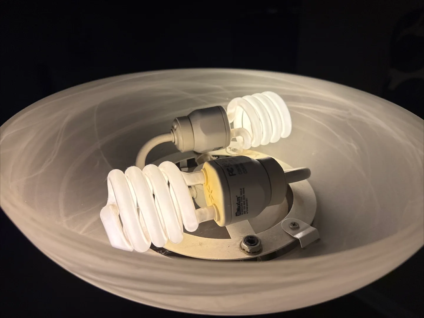 Black Floor Lamp with White Shade image indicator(2)