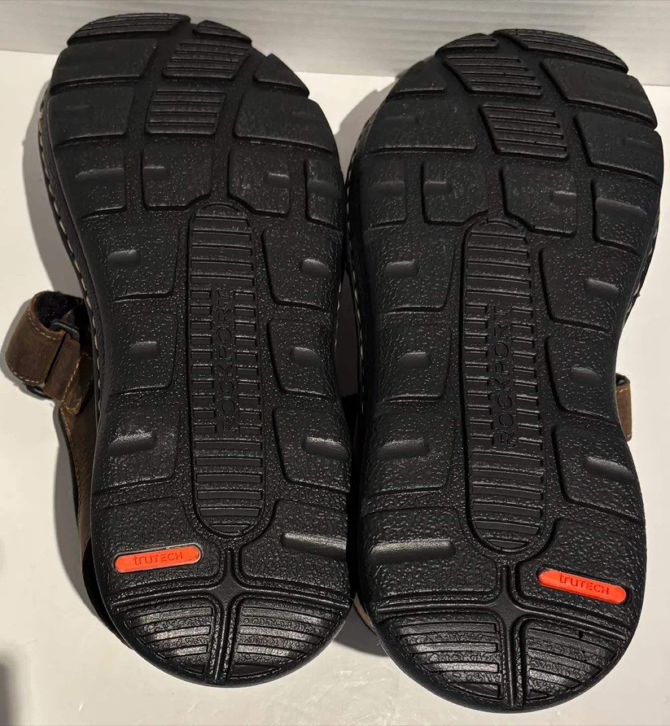 Rockport Mens M Brown Leather Sandals - Size 9 image indicator(6)