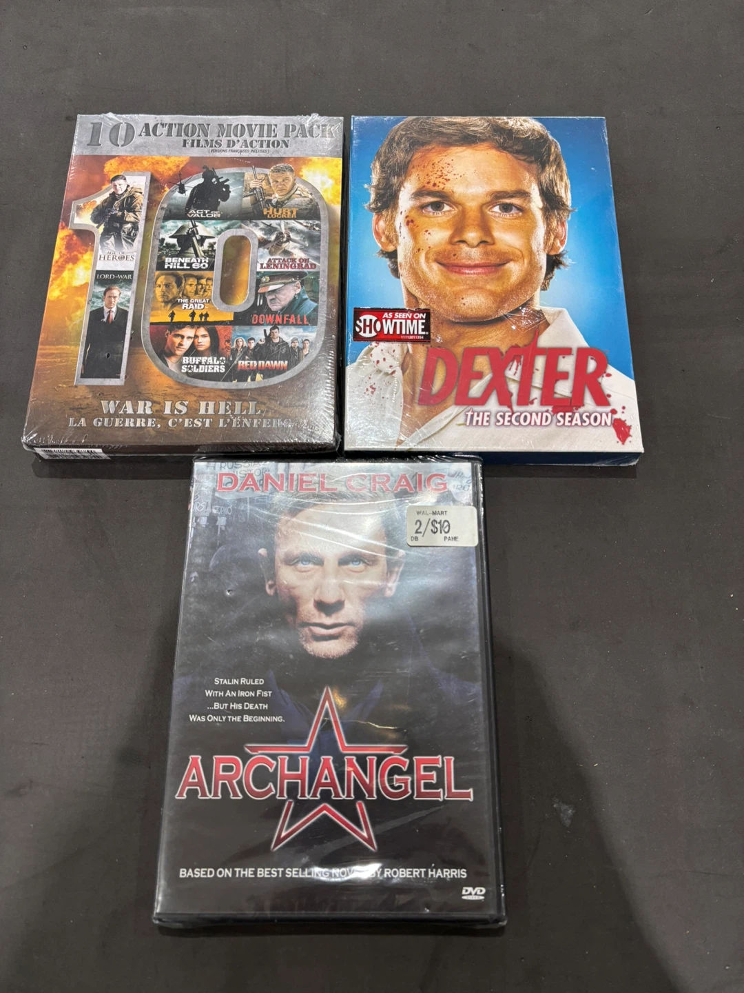 DVD Movie Bundle - Action & Thriller