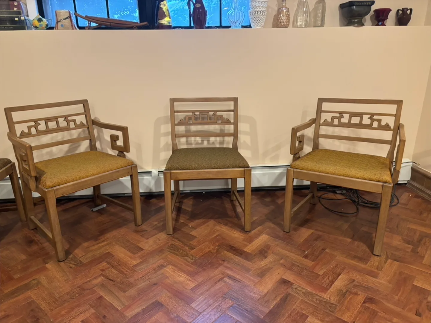 Must move soon! Lowering prices for Vintage Dining room set image indicator(8)