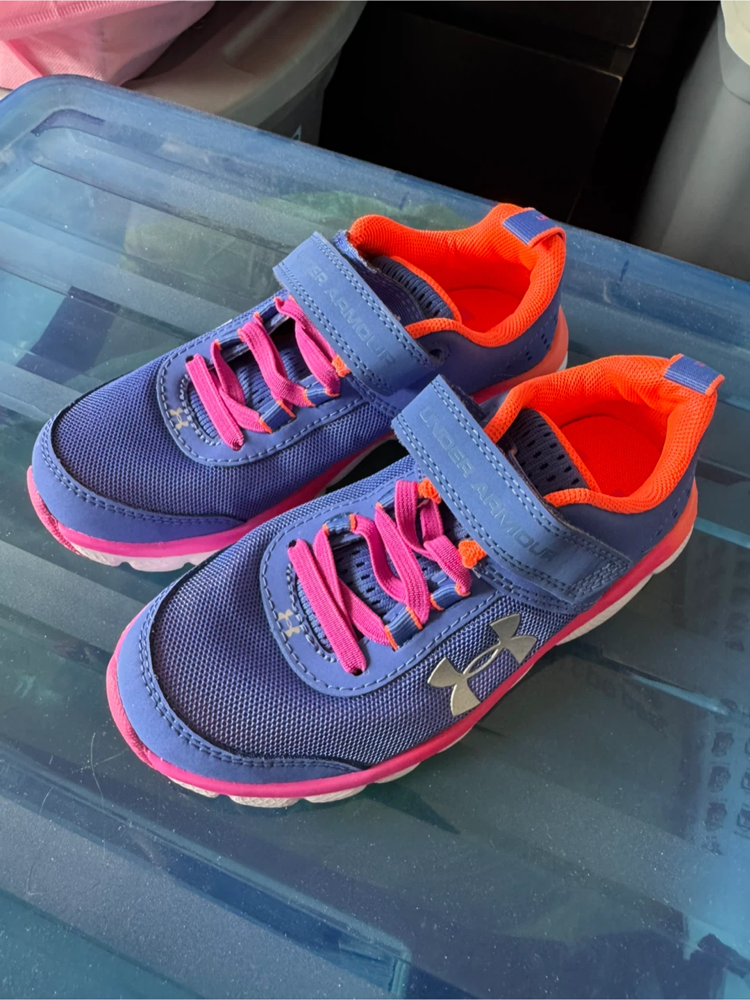 Under Armour Kids' Assert 9 AC Running Shoes - Size 12K