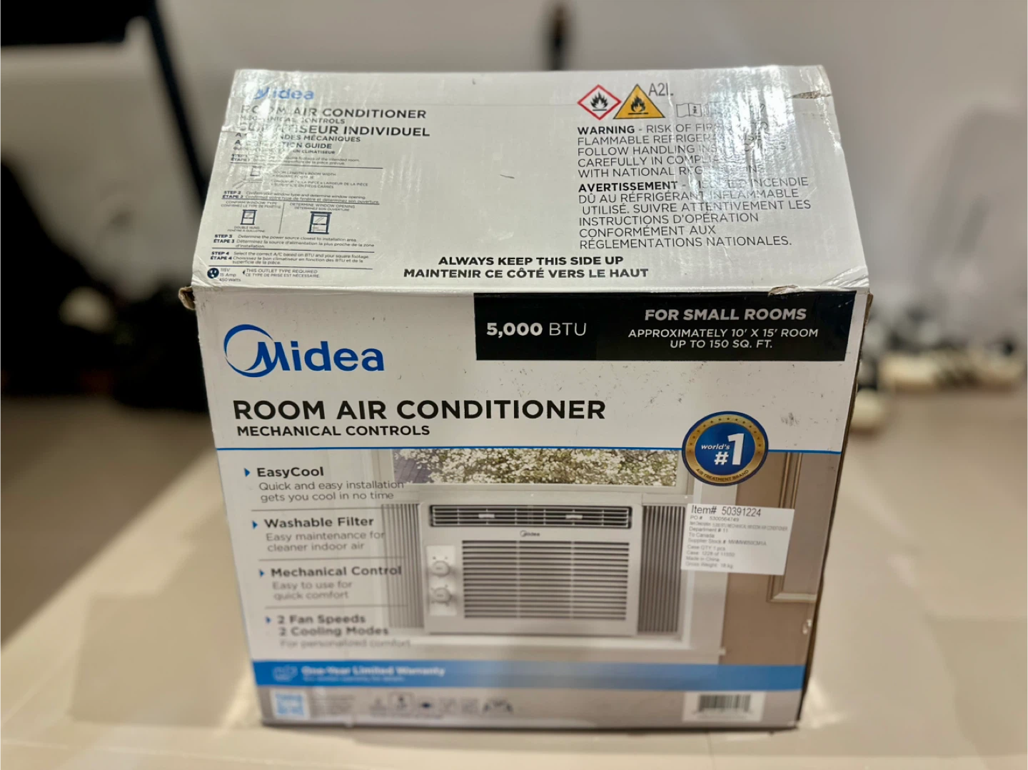 Midea 5,000 BTU Room Air Conditioner
