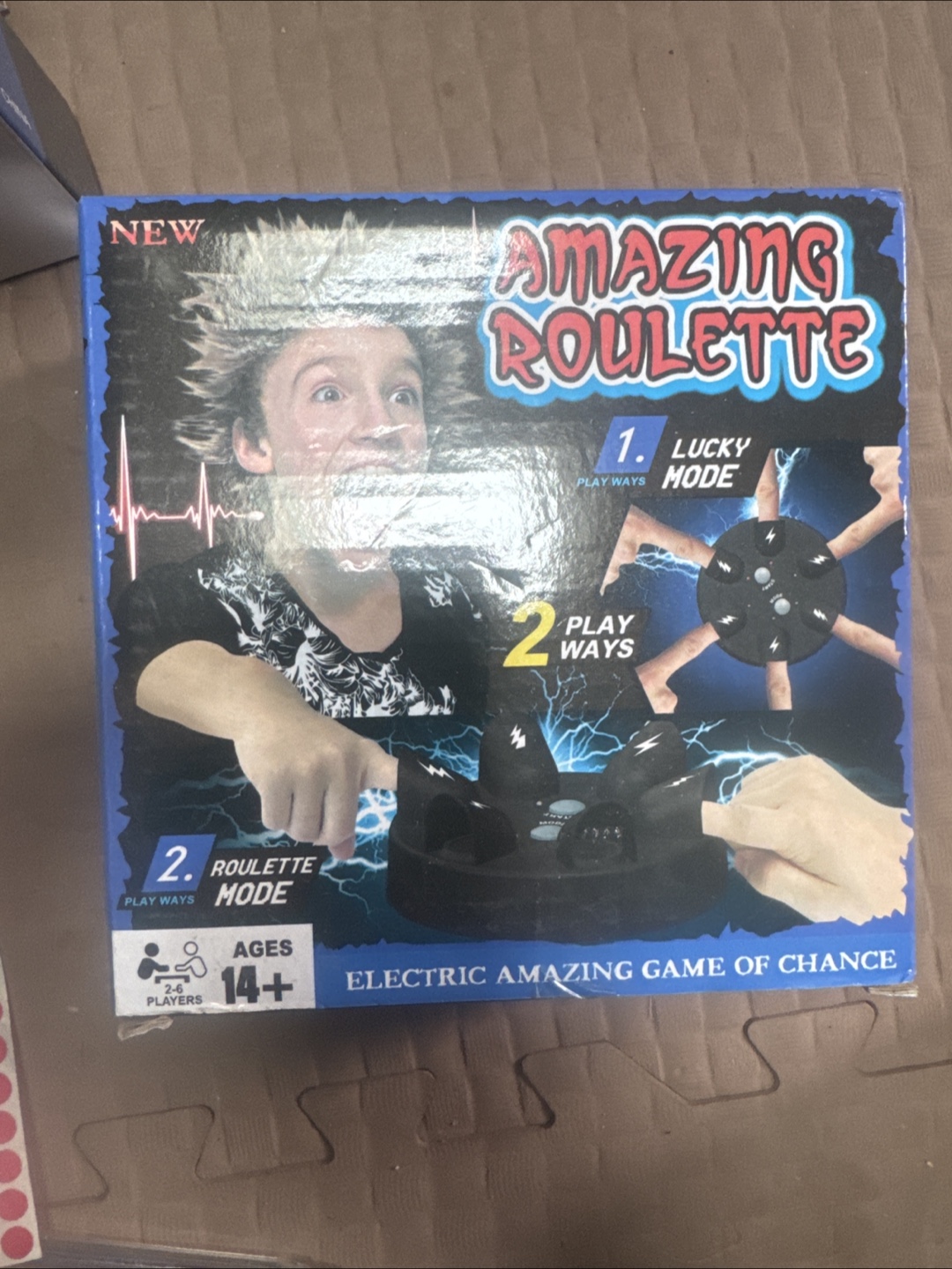 Amazing Roulette Electric Shock Game 🥕
