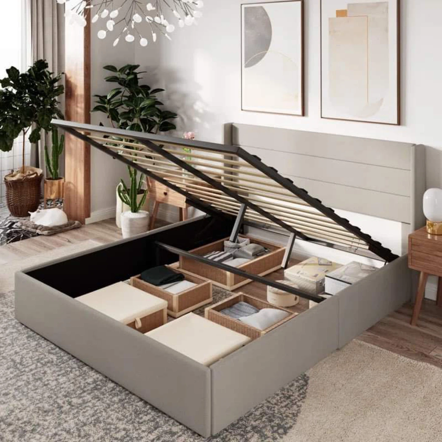 Hydraulic Lift Bedframe (Full Size) - photo 2