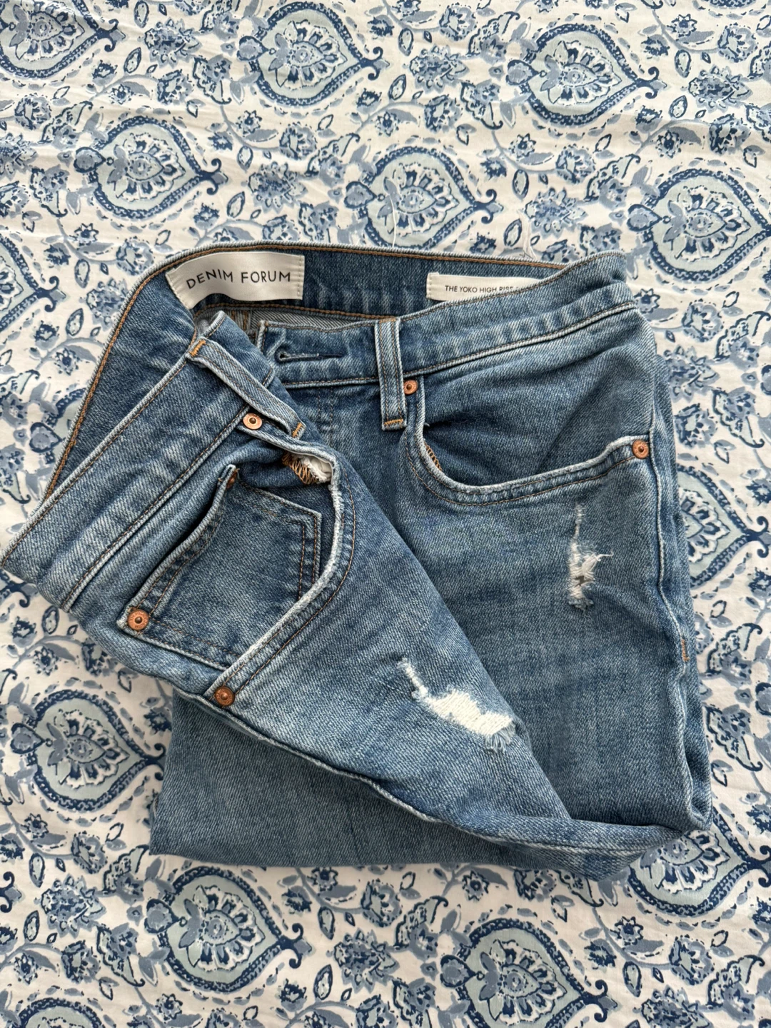 Aritzia Denim Forum The Yoko High Rise Slim Jeans - Size 28 - photo 5
