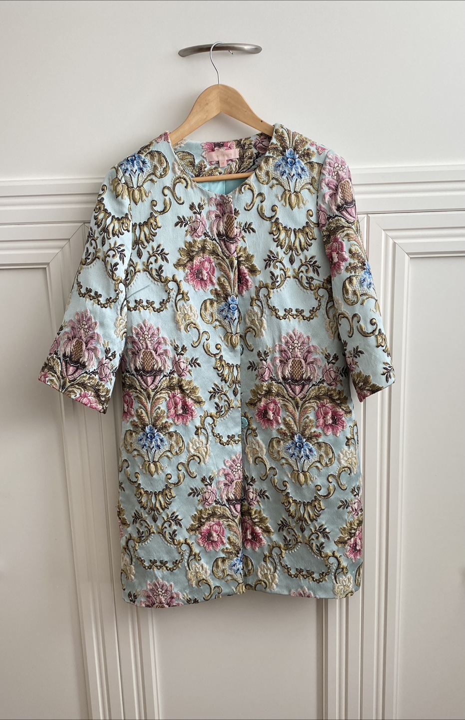 Floral jacquard Jacket - Size 4