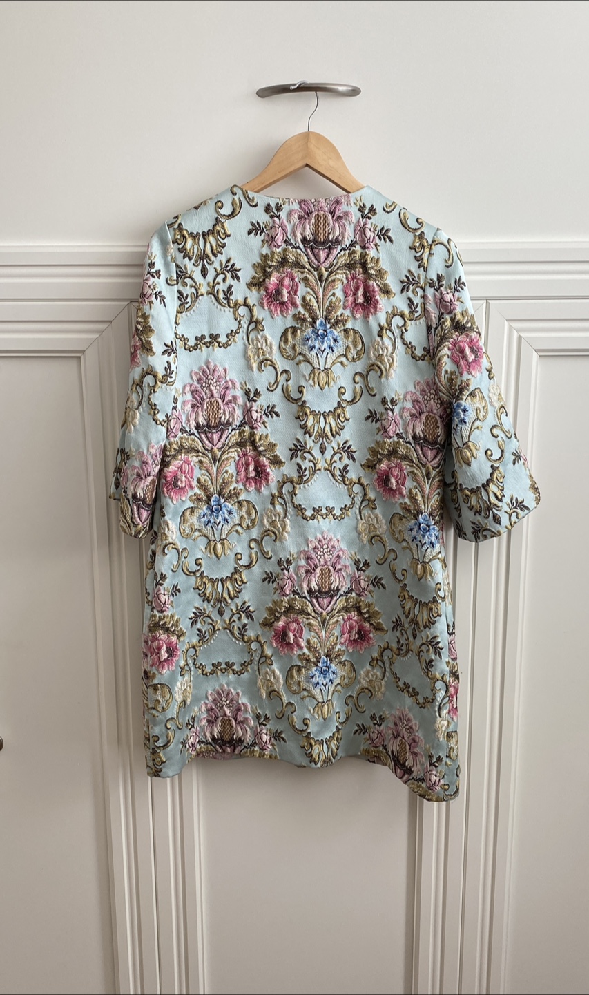 Floral jacquard Jacket - Size 4 - photo 2