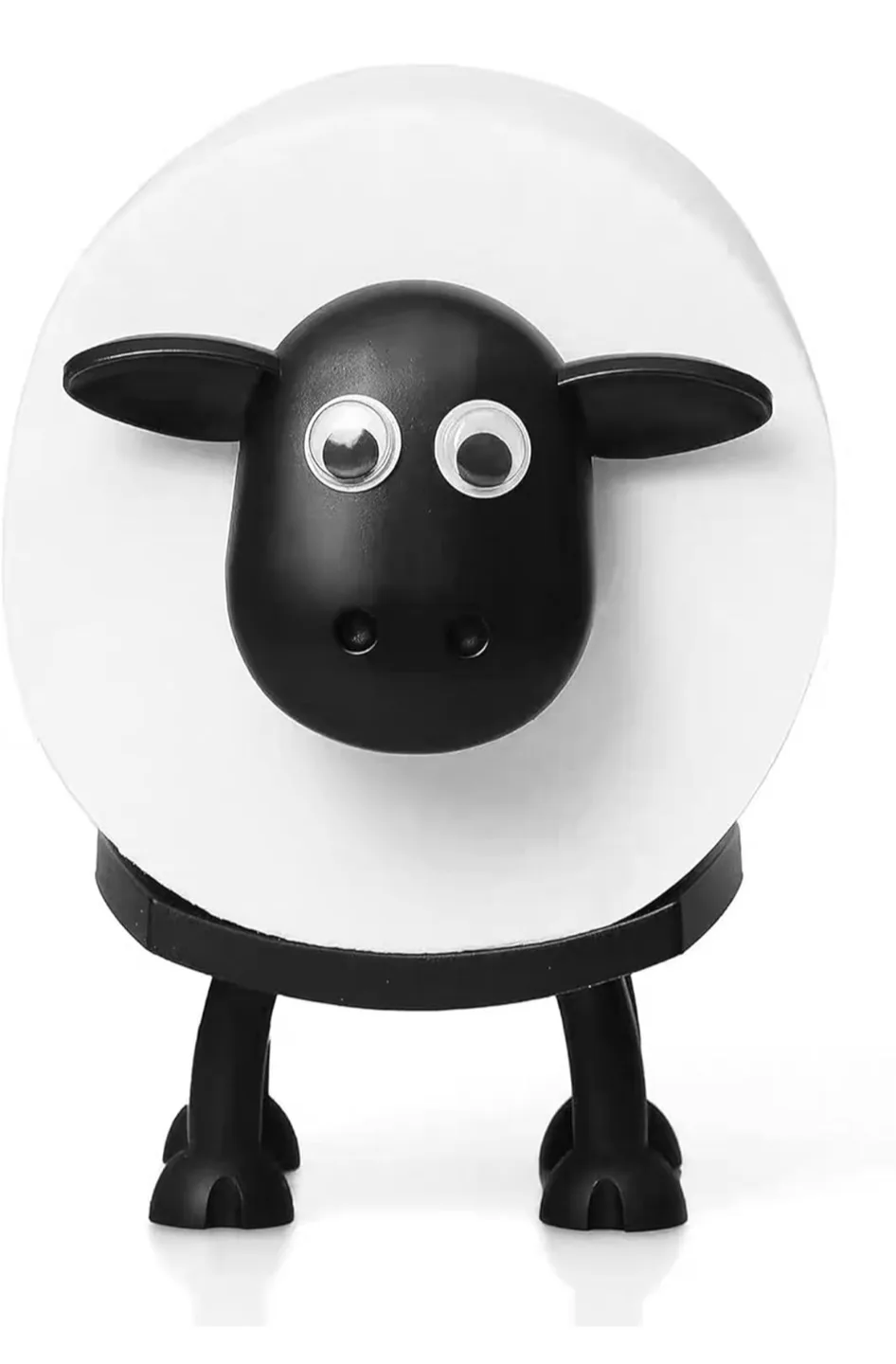 Cute Animal Shaped Toilet Paper Holder - Black thumbnail