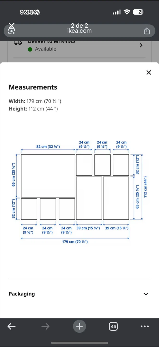 IKEA MYRKDALEN Wall Decoration, 10-piece set - photo 2