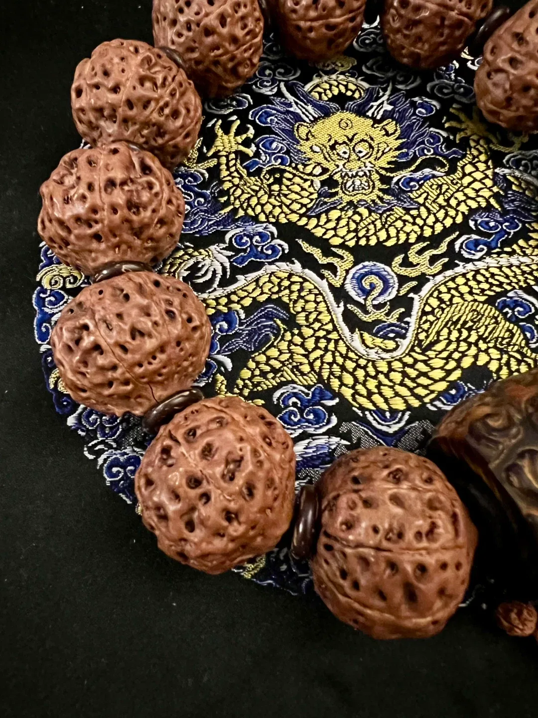 Extra Large Rudraksha Seed Prayer Beads image indicator(6)