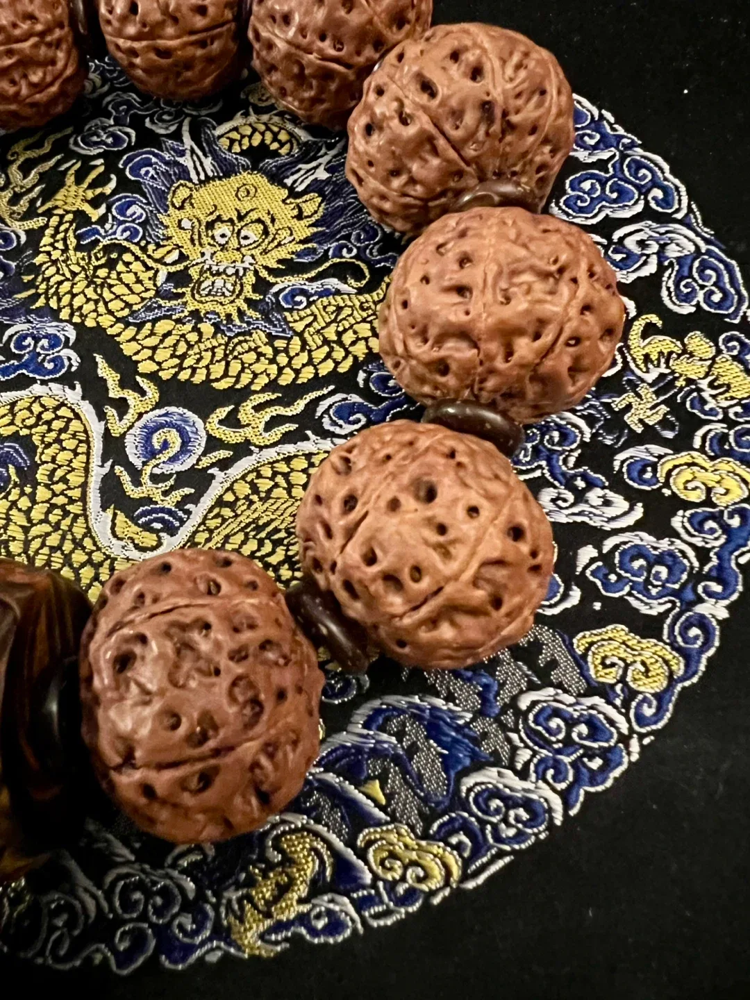 Extra Large Rudraksha Seed Prayer Beads image indicator(3)