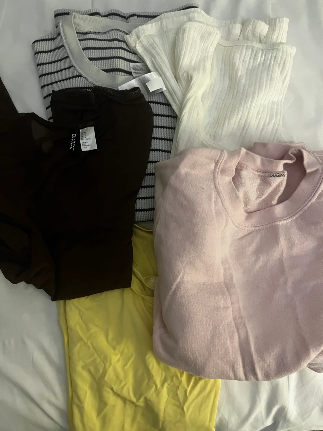 Free H&M, uniqlo Assorted Women's Tops - Bundle thumbnail