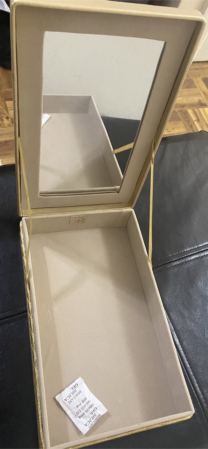 Beige Jewelry Box with Mirror(Aarong) - photo 3