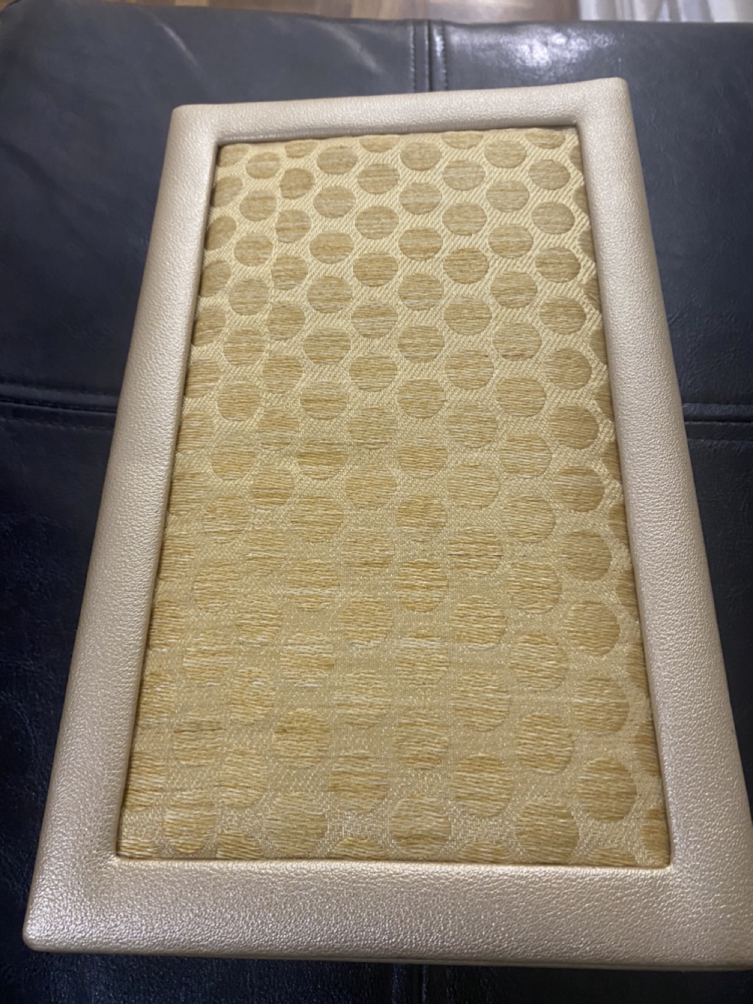 Beige Jewelry Box with Mirror(Aarong)