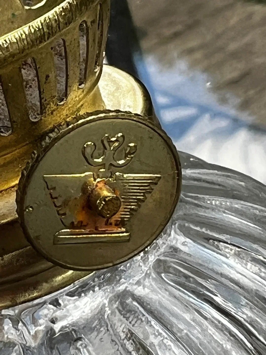 Vintage Miniature Oil Lamp image indicator(4)