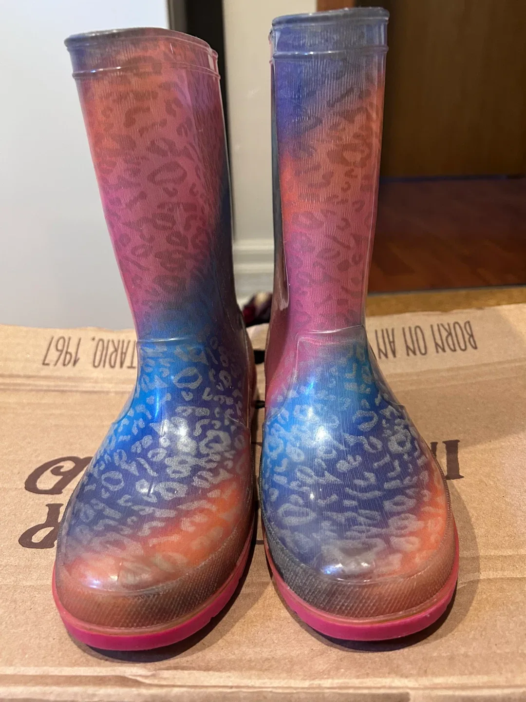 Kids Rain Boots - Size 4 thumbnail