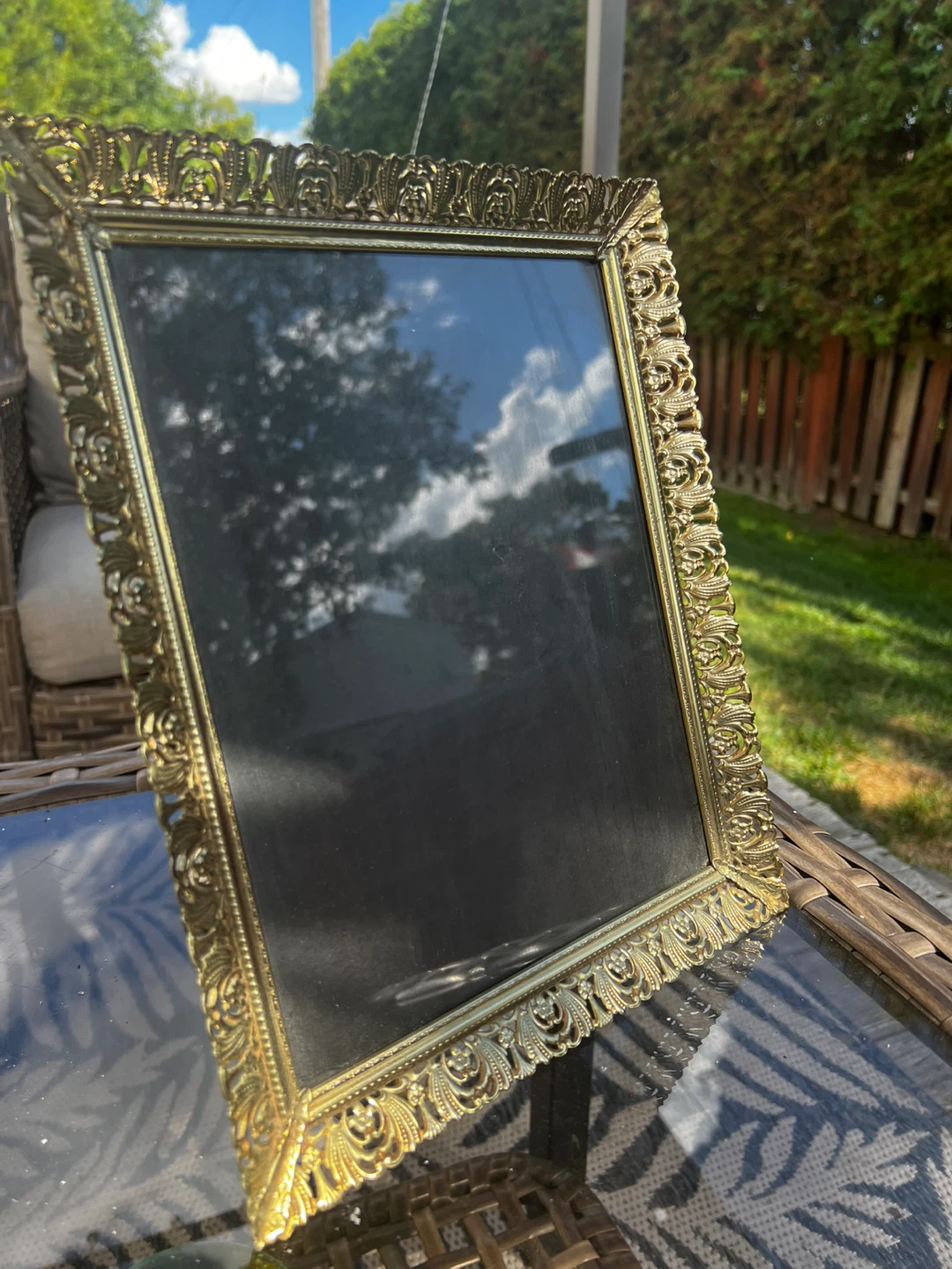 Ornate Gold Picture Frame