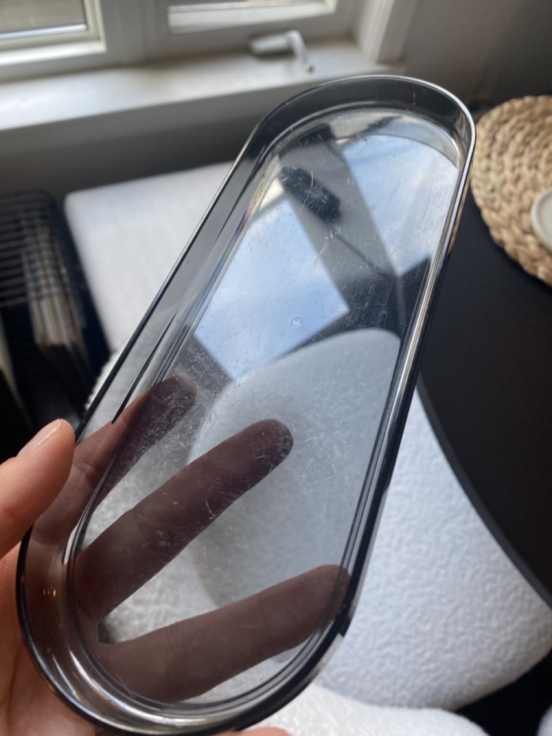 Smoke gray Plastic Tray - photo 2