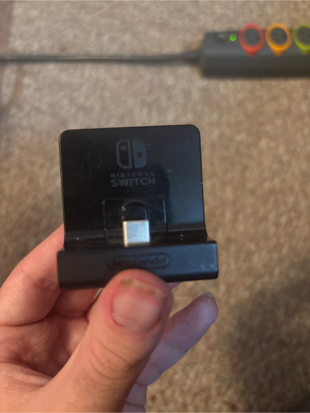 Nintendo Switch Charging Dock - Black - photo 4
