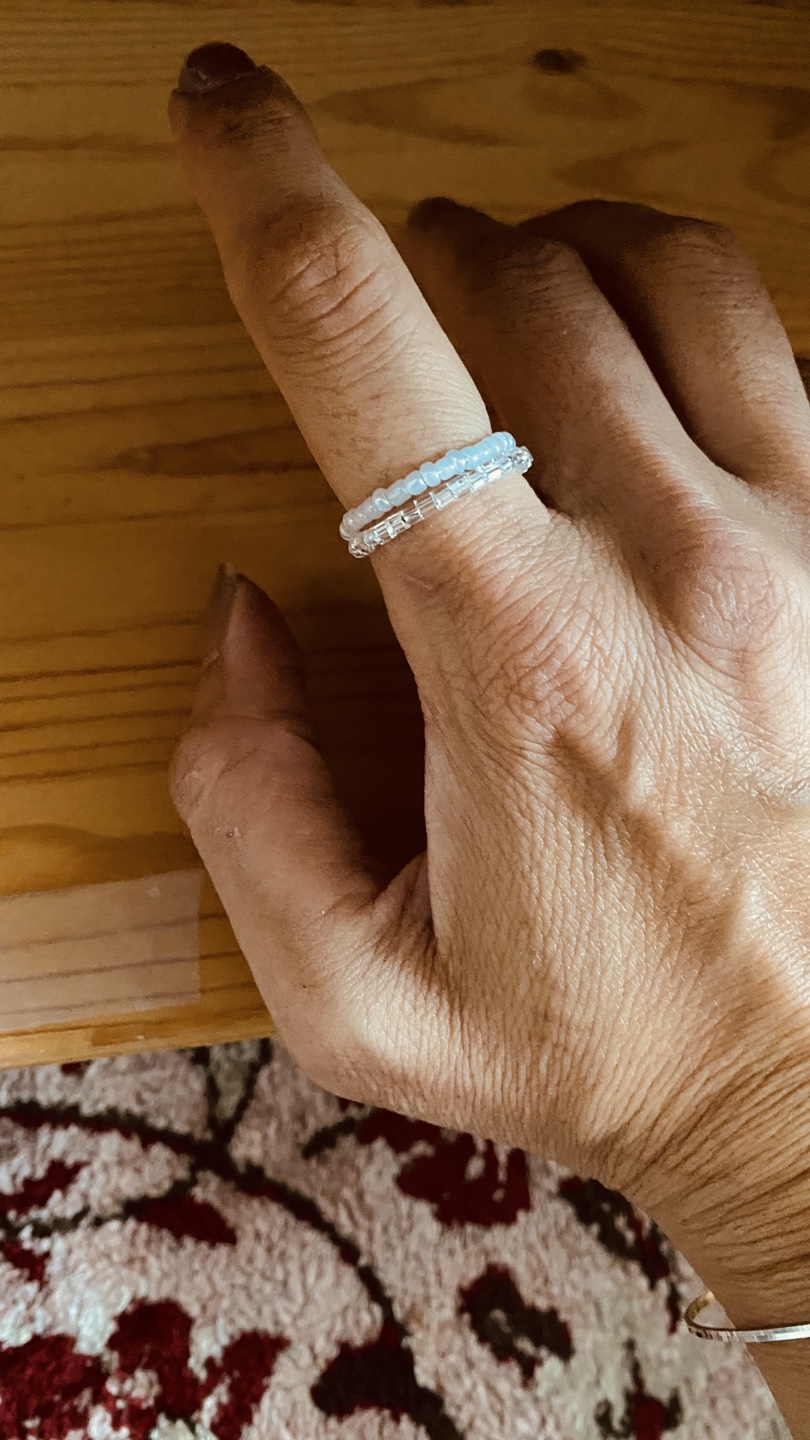 Handmade Beaded Rings - photo 4