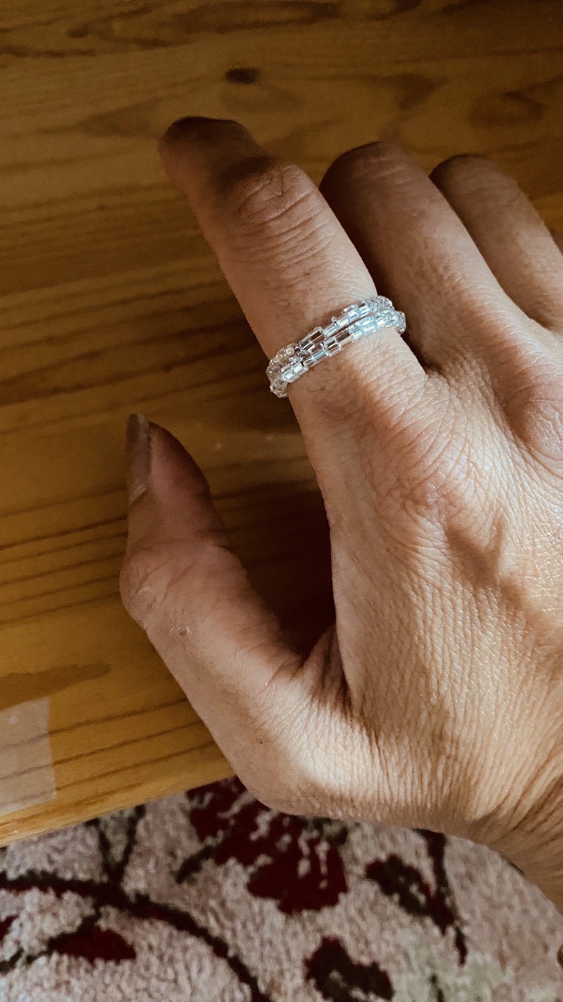 Handmade Beaded Rings - photo 3