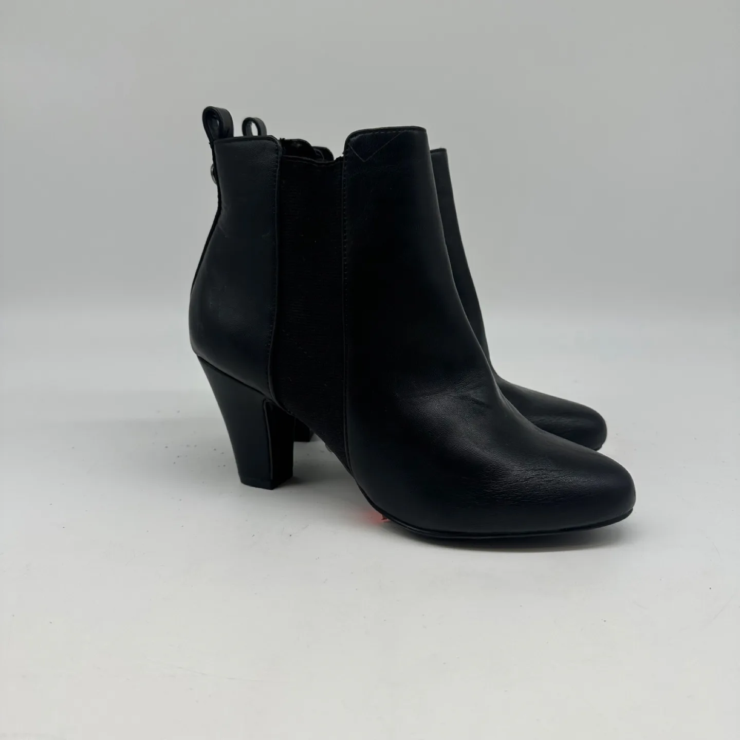 BCBGeneration Black Leather Ankle Boots – Women’s Size 8 thumbnail