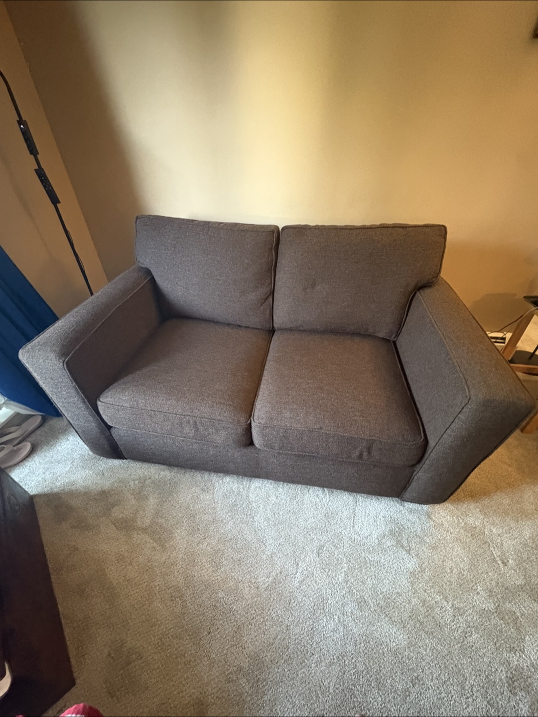 Stylus Made to Order Sofas Brown Loveseat - photo 4