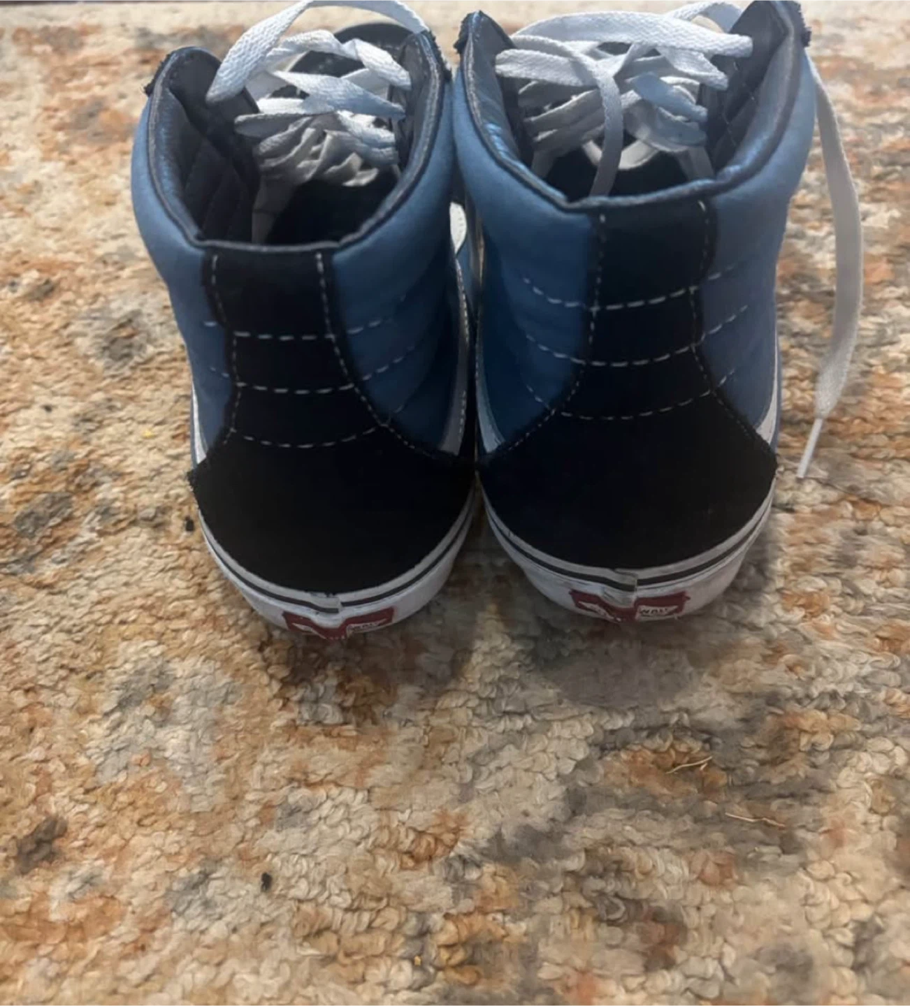 Vans Mens Shoes Blue/Black Size 9 - photo 3