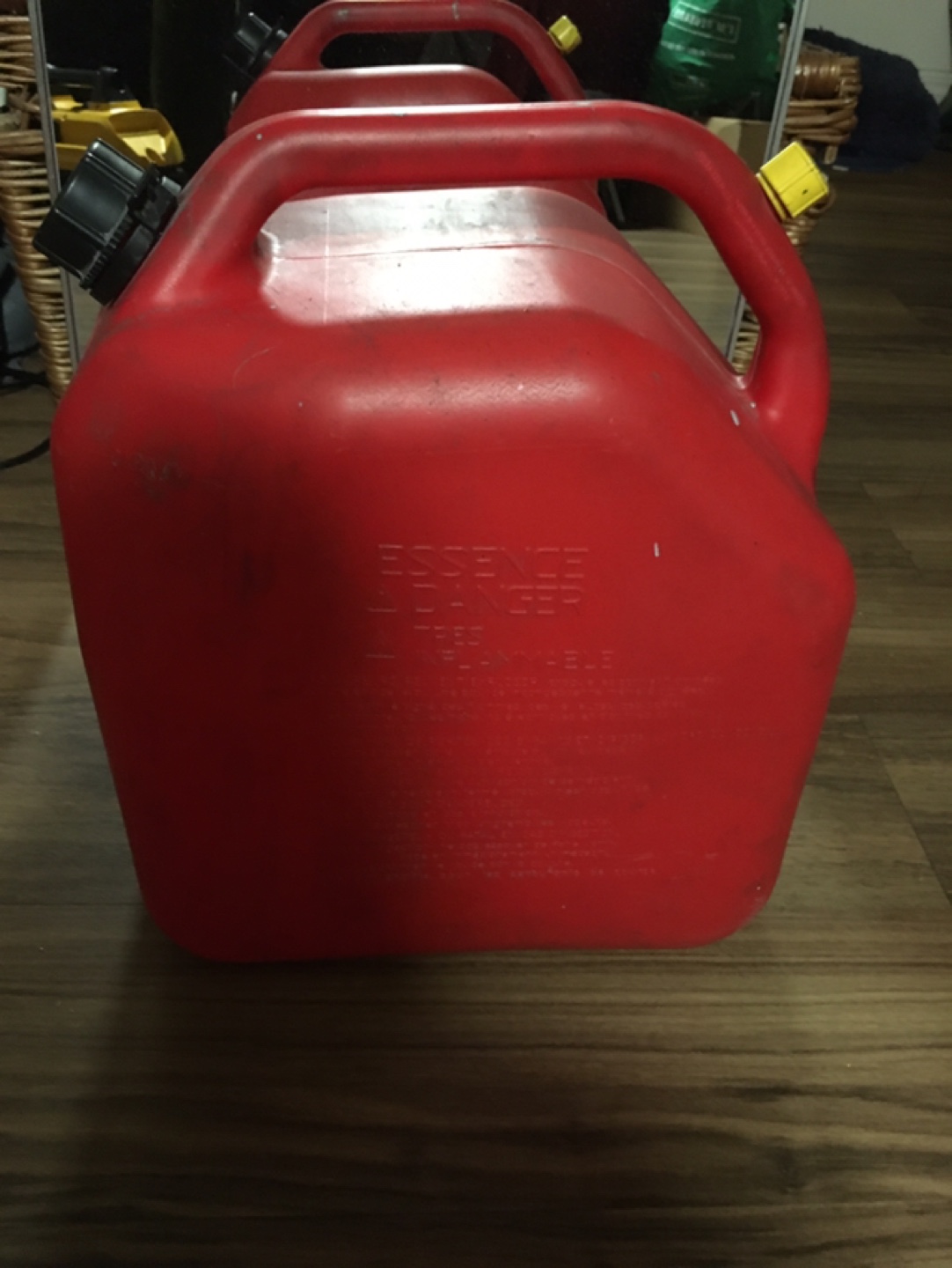 Red Gasoline Can