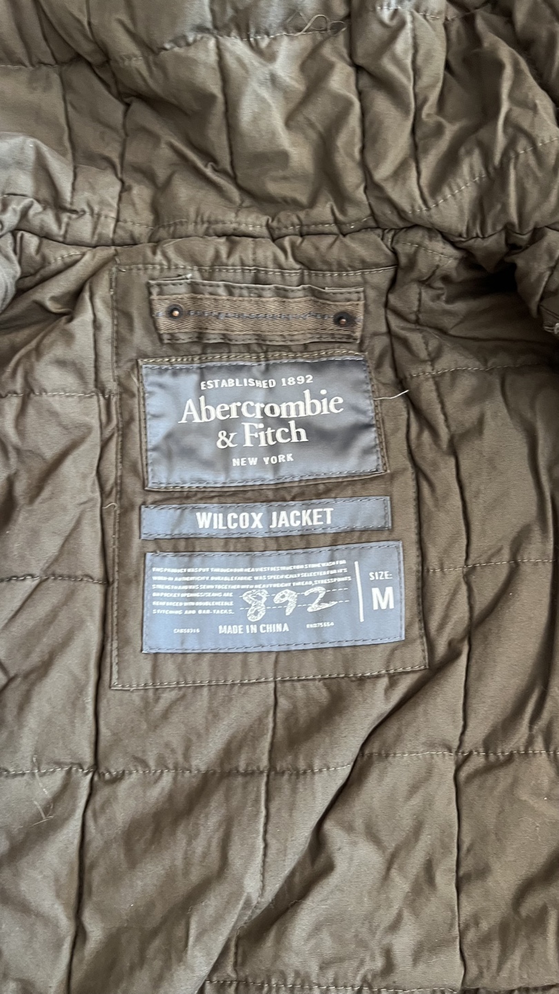 Abercrombie & Fitch Wilcox Jacket - Size M - photo 2